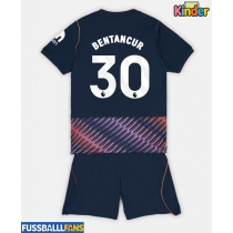 Tottenham Hotspur Rodrigo Bentancur #30 Auswärts Trikotsatz Kinder 2026-27 Kurzarm (+ Kurze Hosen)
